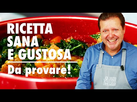 ZUPPA DI LENTICCHIE E CAVOLO NERO - Veloce, facile sana e squisita ❤️🥬✨