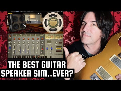 THE BEST GUITAR SPEAKER SIM.... EVER? Celestion SPEAKERMIX PRO