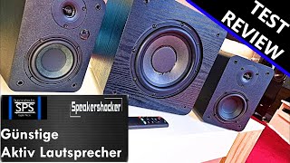 Günstige Lautsprecher mit Subwoofer Test VULKKANO A4 ARC SUB8 | Review | Soundcheck | Basstest.