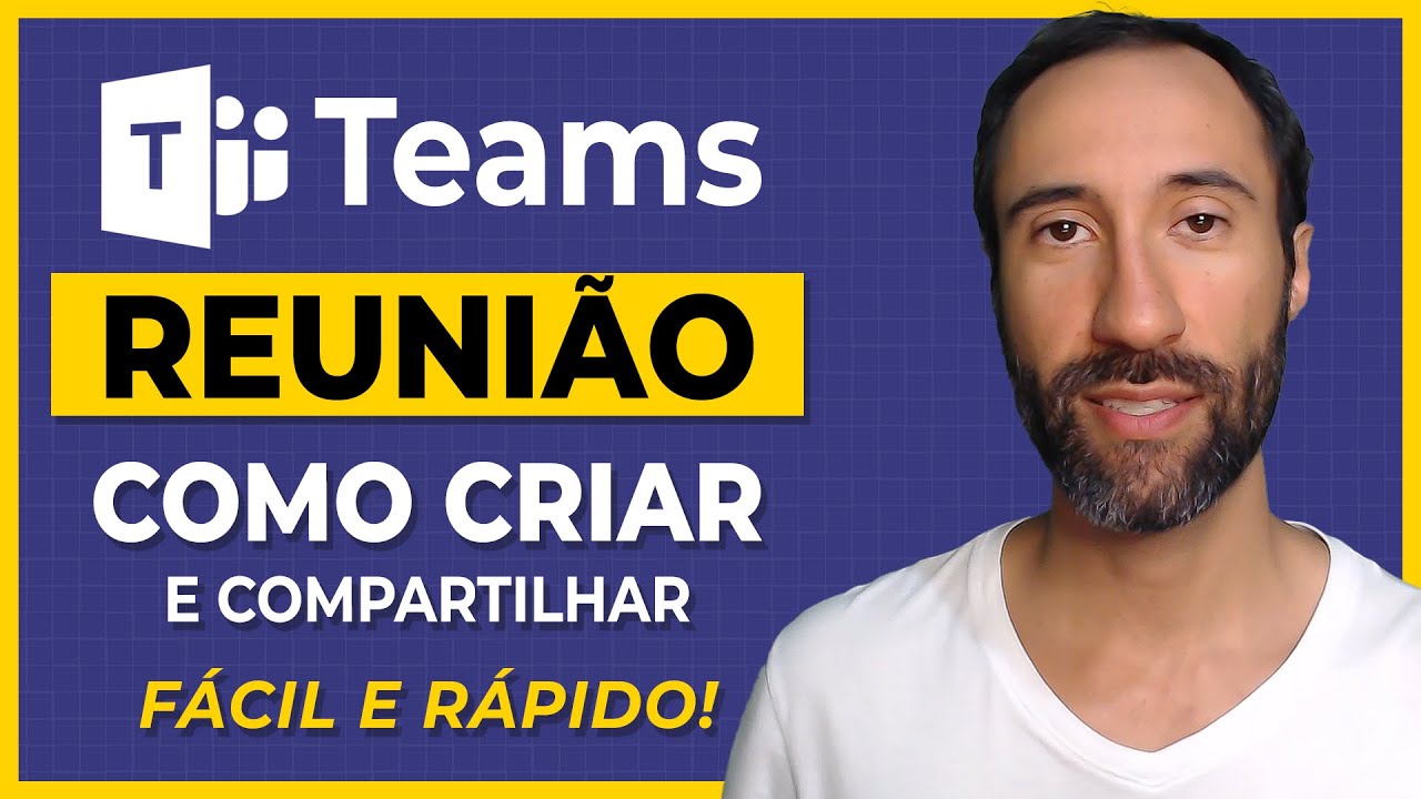 Como Criar Reunião no Microsoft Teams e Compartilhar o Link