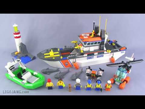 🔄 LEGO City 2013 Coast Guard Patrol review! 60014 re upload