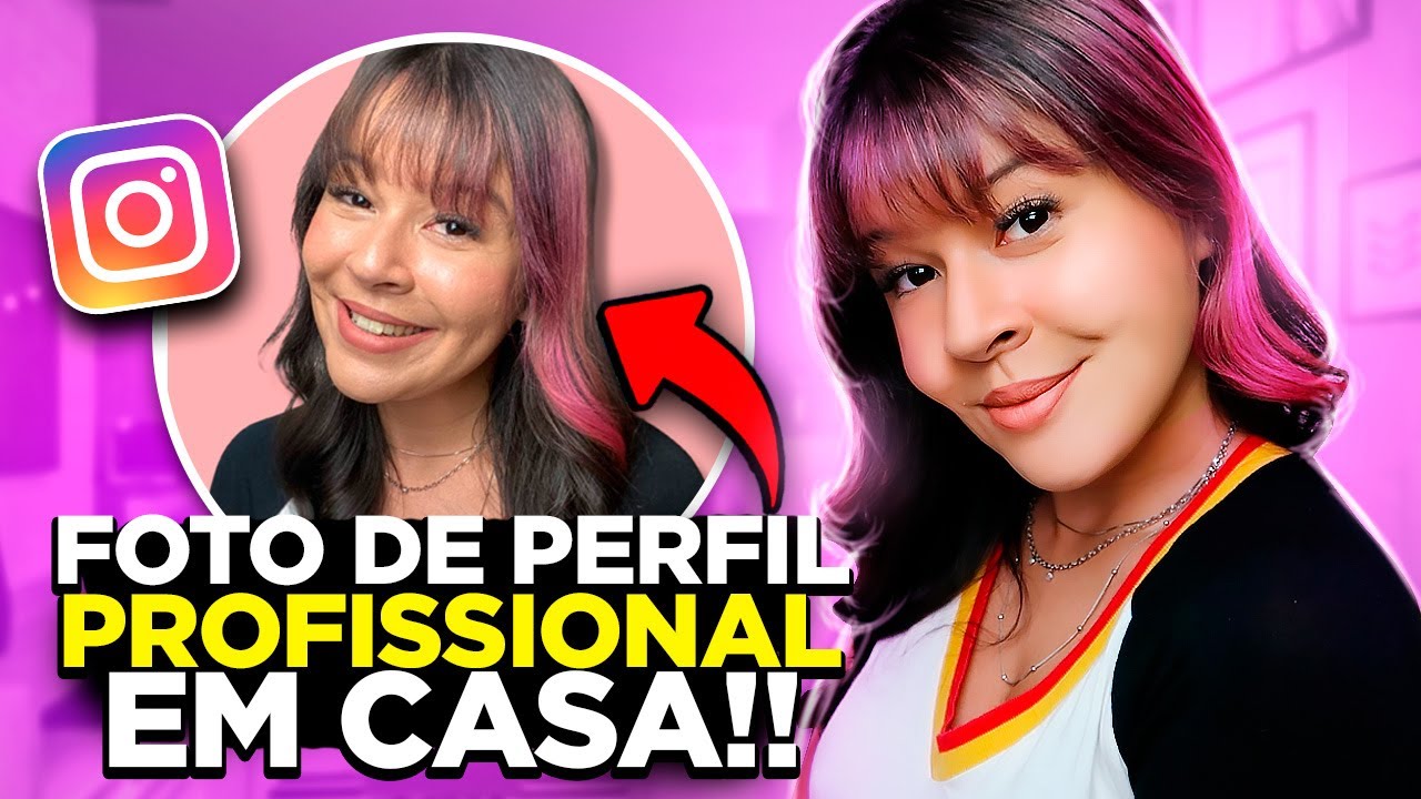 PASSO A PASSO: Como fazer FOTO DE PERFIL profissional para INSTAGRAM? SOZINHA usando SEU CELULAR!