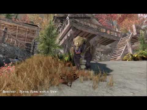 Briistaad - A Player Home with a View - Skyrim Special Edition