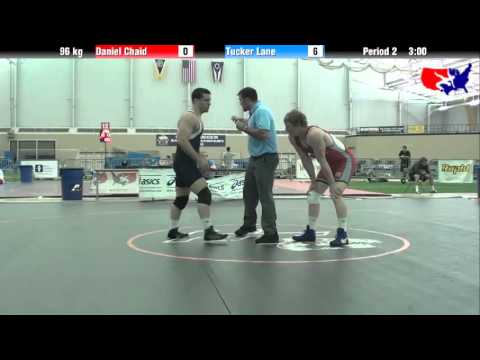 Daniel Chaid vs. Tucker Lane at 2013 ASICS University Nationals - FS