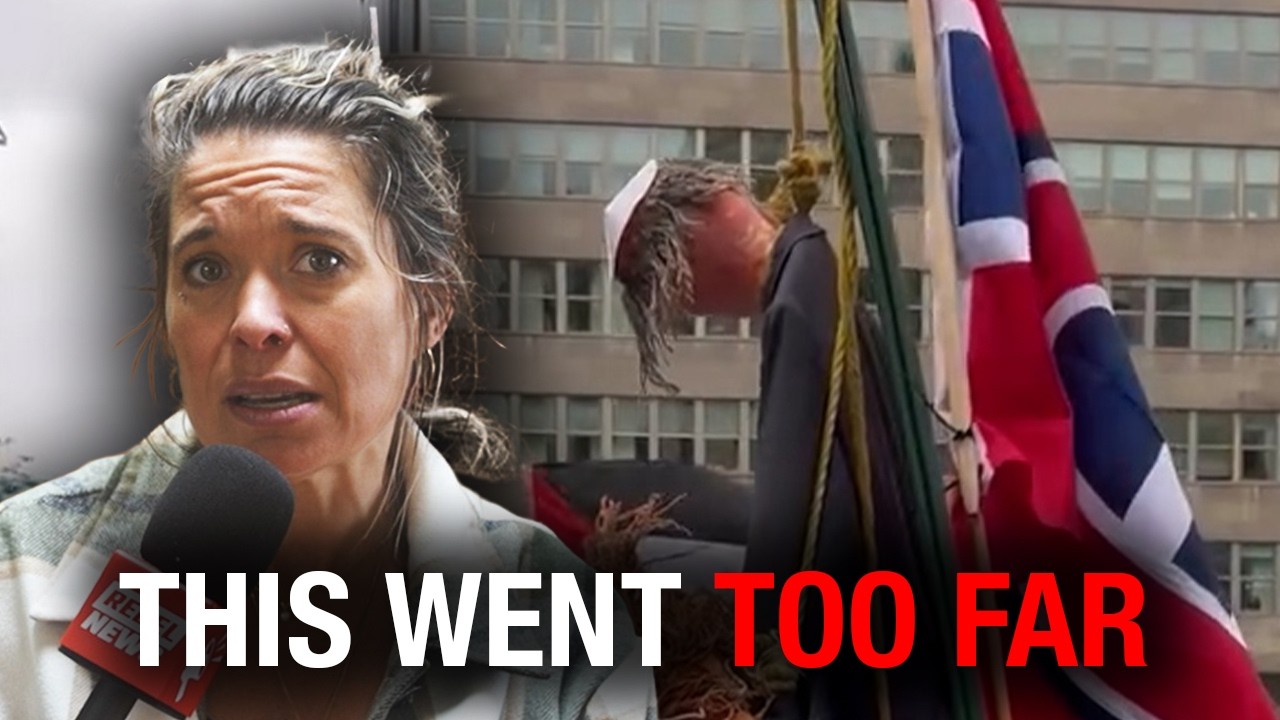 OUTRAGEOUS! Jewish effigy hanged in Montreal