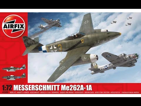Airfix Models 1/72 Messerschmitt Me 262 A-1A Schwalbe