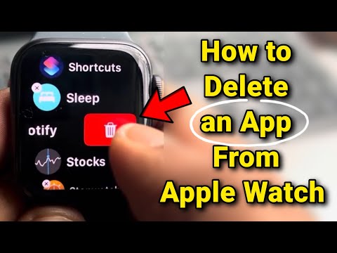 How to delete an app from Apple Watch