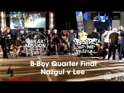 Break Mission x B-Side Festival 2021 // Top 8 Bboys - Nazgul v Lee // .stance
