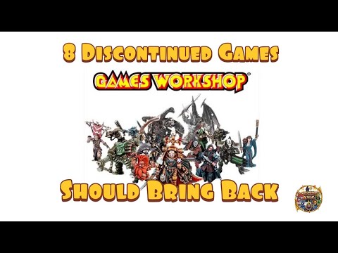 8 Discontinued Games - Games Workshop Should Bring Back