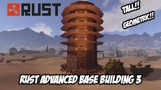 RUST - Advanced Base building #3 (Multi-Tower, Hard to Raid Geometric design)
