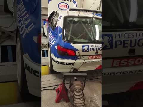 Peugeot 306 Maxi on dyno. Sound!