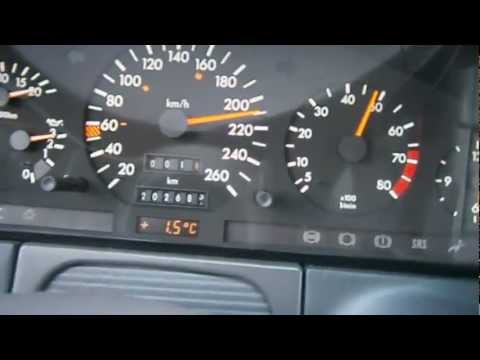 Mercedes  W140 300SE   0 - 100 km/h  0 - 220 km/h