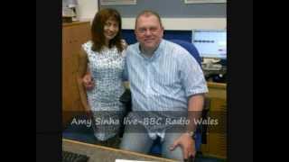 Amy Sinha sings &amp; talks live to Alan Thompson on BBC Radio Wales!