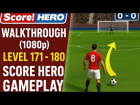 Score Hero Walkthrough (1080 p) | Level 171 - 180 | Score Hero Gameplay 