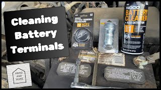 How to clean Battery Terminals
