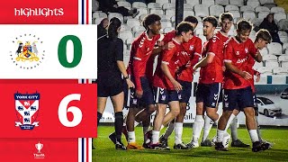 📺 FA Youth Cup Match Highlights | Bradford Park Avenue U18s 0-6 York City U18s | 2025/26