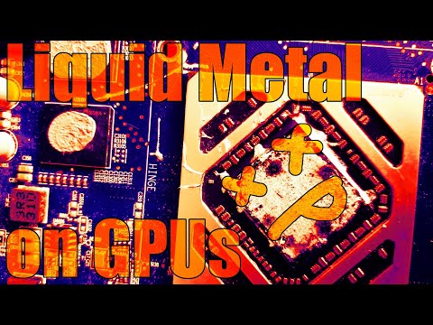 Liquid metal on GPUs Video