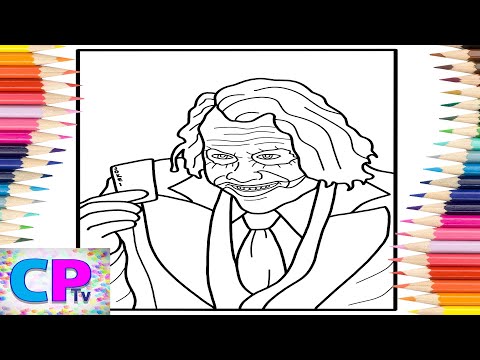 Joker Coloring Pages/Portrait of Joker/Defqwop - Awakening/Codeko - Crest [NCS Release]