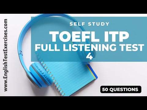 TOEFL ITP Full LISTENING Test 4