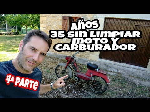 Cómo LIMPIAR MOTO Y CARBURADOR ARRANCARÁ? MOTO TXUSTARRA. 4ª PARTE