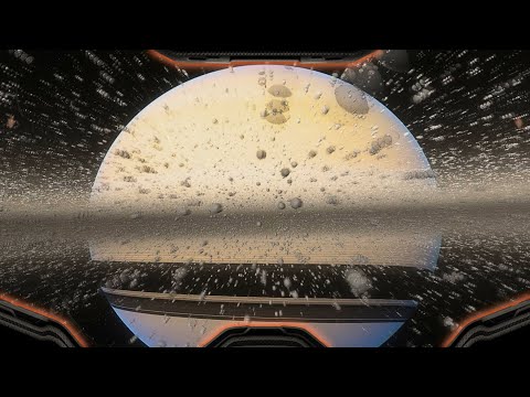 Falling Into Saturn (Simulation)