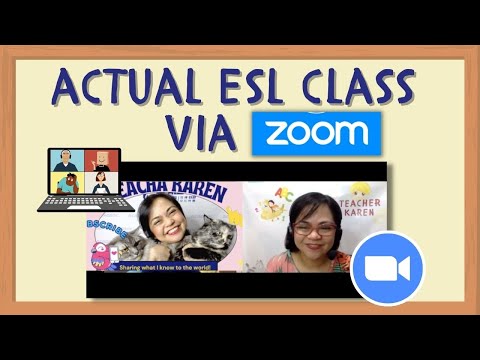 [SAMPLE CLASS] ESL Class through ZOOM | Teaching Taiwanese Students - Intermediate Level