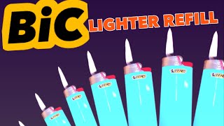 How To Refill A BIC lighter