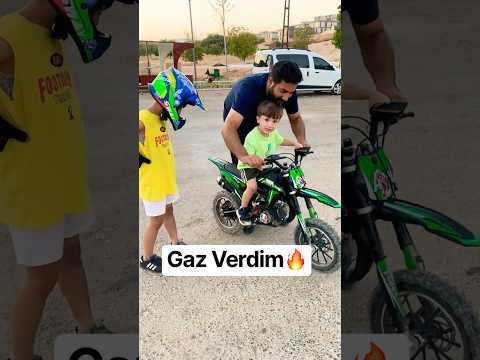 Kıvanç motorunu kaçırdık😂‼️kros motorcu yamaç😎