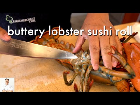 GRAPHIC: Buttery Lobster Sushi Roll | How To Make Sushi Series