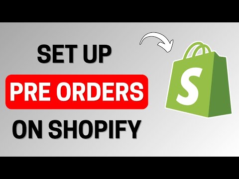 How to Set Up Pre Orders on Shopify - 2025