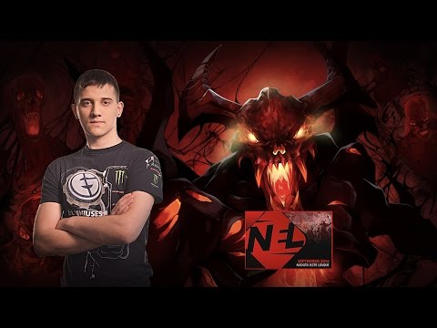 Arteezy Shadow Fiend plays in Dota 2 @ #NADota ELS