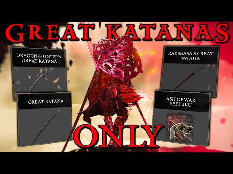 Elden Ring GREAT KATANAS are BROKEN +DLC