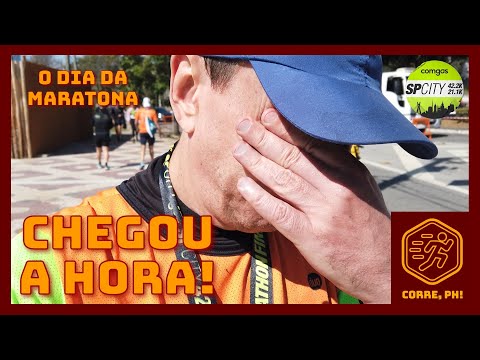 Correndo a SP CITY MARATHON 2022 - Vlog - É DIA DE MARATONA