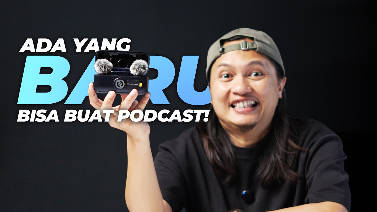 Sekarang udah bisa dibuat PODCAST!! langsung dikasih 4! | Hollyland Lark M3