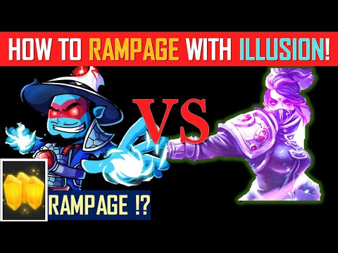 Storm Spirit vs TA - How to RAMPAGE with Illusion !?