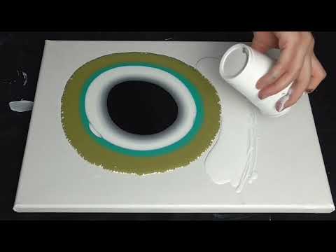 #117 Pearl Puddle Pour - CELLS GROW LIKE CRAZY!!! Fluid Art