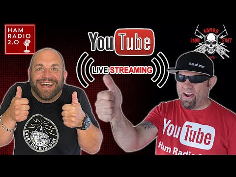 Lunchtime Livestream with K8MRD Radio Stuff #hamharder