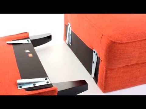 Part of a video titled Handy Living Sofa Assembly - YouTube