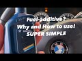 Super simple! Adding fuel additive to your car (why and how?)