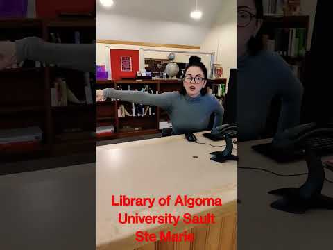 Library of Algoma University Sault Ste Marie campus