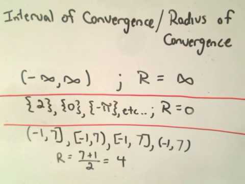 Radius of Convergence for a Power Series