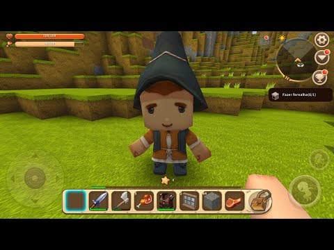 UMA PESSOA ENTROU NO MEU MUNDO DE MINI WORLD - BLOCK ART Ep 4