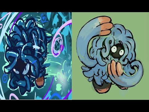 Pokémon Retro Revive: Tangela Family Scientific Analysis