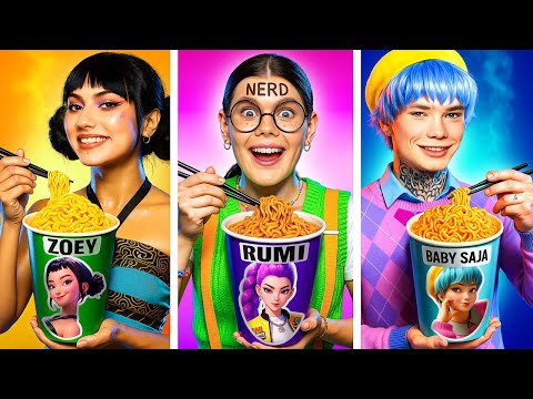 Baby Saja and Zoey Transformed Me Into a K-Pop Demon Hunter Idol!