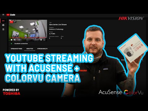 HIKVISION RTMP YOUTUBE STREAMING