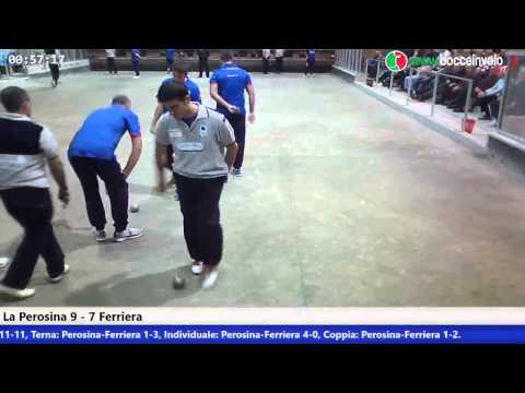 Campionato serie A 2014/15 - Perosina Vs Ferriera - 3° Turno - Prove Tradizionali