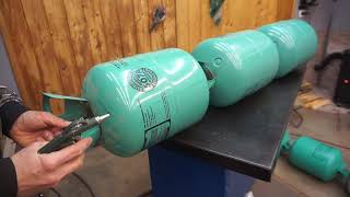 IDEA FROM CYLINDERS FROM FREON