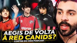 🚨 POR QUE O AEGIS VOLTOU PRA RED CANIDS? TUDO FOI EXPLICADO NO MD3 PODCAST! MINERVA REAGE E OPINA