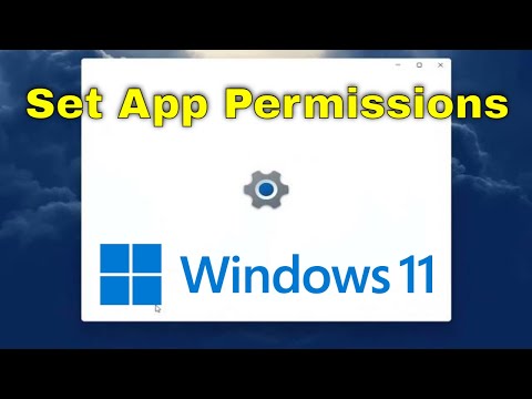 How to Set App Permissions in Windows 11 [Tutorial]