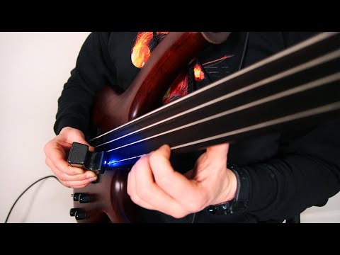 E-Bow on fretless bass sounds UNREAL